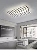 リビングルームベッドルームオフィスミニマリストパーソナリティデザインフィッシュボーン屋内照明ホームフィクスチャ用の北欧の導かれた天井シャンデリアライト