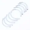 Bike Brakes 10pcs Bicycle V Brake Cable Noodle Pipe Hose Guide Silvery