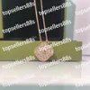 Fashion Classic Pendant Neckor for Women Luxurious Four Leaf Clover Stripes Locket Necklace Diamonds Choker Chain Designer Jewe215y