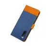 Holster flip pu lederen cover telefoonhoesjes voor Sony Xperia 1 5 10 II III L4 met kaartsleuf