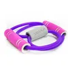 Bandas de resistência Yoga Gum Fitness 8 Word Expander Rope Workout Muscle Rubber Elastic for Sports ExerciserSistance