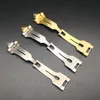 Accessorio connettore fibbia per fibbia pieghevole Rolex Colori oro e argento 5x10mm 8x16mm Chiusura cinturino cinturino in acciaio inossidabile