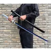 104cm 악마 슬레이어 Katana kamada tanjirou bamboo sword cosplay prop 나무 모델 키즈 선물 닌자 블레이드 katana 장식