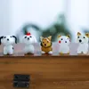 Decoratieve objecten Figurines uniek glashonden ornament lange levensduur gedetailleerde dieren ornamenten puppy tecky tecky tecky