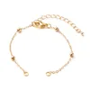 Link Chain Kissitty 30 Pcs Handmade Brass Satellite Bracelets Making Accessories For Jewelry Bracelet Supplies Couple GiftLink Lars22