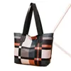 TOTE Women's Fashion Woman Bag torebka torebka dla kobiet worka dojeżdża do pracy w torbie kratowej 220514