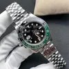 Left Hand Watches Men Watch Green Black Ceramic Bezel Automatic Cal.3186 Clean Factory Men's 904L Steel Jubilee Bracelet Eta 3285 Date Red Blue 126720 Wristwatches