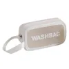 Cosmetic Bags & Cases Washing Bag Transparent Travel Portable PU Matte Waterproof Skin Care Product Storage BagCosmetic