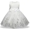 Flower Girls Dress 2022 Elegant Princess Dress Infant Ball Gown Costume Baby Kids Dresses For Girl Baby Wedding Party Vestidos Y220510