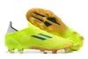 2023 Top Qualité Hommes X SPEEDFLOW.1 FG TF Chaussures de Football Noir Blanc Messi X SPEEDFLOW FG Football Crampons SPEEDFLOW Bottes plus size39-45