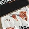 Clothing Sets Baby Kids Baby Maternity Girls Cattle Outfits Children Letter Tops Cow Print Flare Dh6Zb