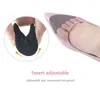 Femmes chaussettes bonneterie paire avant-pied insert coussinet pour talons hauts avant remplissage semelles Plug demi éponge coussin pieds anti-douleur coussinets chaussettes