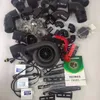 Kit elétrico de superalimentador turbo para veículos auto-iniciantes ingestão de filtro de ar elétrico de turbocompressor para todos os carros melhoram a velocidade