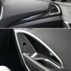 For Hyundai SantaFe IX45 2013-2019 Interior Central Control Panel Door Handle Carbon Fiber Stickers Decals Car styling Accessorie