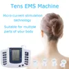 Tlinna Healthy Full Body Tens Acupuncture Electric Therapy Meridian Physiotherapy Apparatus Massager 220630