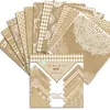 Confezione regalo The Of You Paper Pack 6 "x 6" 12 Fogli Art Background Card Making DIY Scrapbook CraftGift