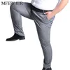 Pantalon homme MFERLIER printemps été hommes 5XL 6XL 7XL 8XL 9XL 10XL taille 138cm grande taille élastique 145kg grande taille 220826