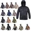 Hiking Windproof Clothing Camouflage Shirt Lightweight Ultra Thin Windbreaker Jacket Outdoor Hunting Shooting Mountaineering Clothes NO05-127