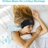 Hoofdtelefoon Oortelefoons Fone Bluetooth Sleep Headband voor Sleeper Zachte elastische Wireless Sports Fitness Runheadphones6540178