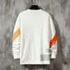 Patchwork Farbe Sweatshirt Männer Hoodies Frühling Herbst Hoody Casual Streetwear Kleidung 220815