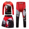 Men's Tracksuits Rashguard For Kids Jiu Jitsu T-shirt Pant Sportsuit Boy MMA Shorts Clothing Bjj Kickboxing Children Rash Guard SetsMen's Tr