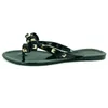 Nya skor Kvinnor Sandaler Flip Flops Toe Slides Kvinnliga mode Bekväm sandal söta tofflor PVC Jelly Shoes 210301