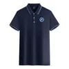 Millwall F.C. Män och kvinnor Polos Mercerized Cotton Short Sleeve Lapel Breattable Sports T-Shirt Logot kan anpassas