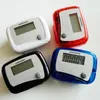 Ventes chaudes Compteurs Mini LCD Podomètre Délicat Calorie Calcul de la Distance de Marche Compteur Numérique pour la santé 4 Couleurs Support Logo Personnalisé