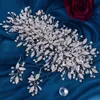 Rich Bridal Hair Sticks Tiaras Headpieces voor Bruiloft Sieraden Verjaardagsfeest Hoofdtooi Crown Accessoires Bruiloft Juwelen Bruiden Juwelries