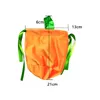 Gyn Halloween Pumpkin Bag Festival Decoration DrawString Mini Presentväska Söt Sofe Candy Chocolate Storage för barn