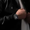 Armbanduhren GATTI Top Craft Uhr Kohlefaser Herren Hohl Automatik Mechanisch Nische Licht Luxus Sport - SkullArmbanduhren Hect22