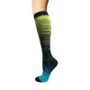 Sports Socks Brothock Nylon Compression Women And Men Stockings Nursing Hiking Travel Flight Running Fitness SocksSports SportsSports