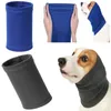 Vestuário para cães, alojamento de animais de estimação, altas elásticas de altas elásticas, descompressão de chapéu e proteção contra a orelha elástica e elástica