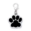 Pet Cat Dog ID Tags Customized Personalized Cat Puppy Name Tag Collar Accessories Anti-lost Pendant Metal Keyring