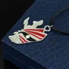 Collane con ciondolo Classic Anime Bleach Collana di cristallo Kurosaki Ichigo Maschera per uomini Donne Fan Gioielli di moda Collare ChokerPendant