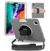 Tablet Cases For iPad 11 With Heavy Duty Shockproof Holster Belt Clip Kickstand Defender 3 layers Multi-Function 4 Corners Strengthen Cover