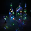 Strings Rechargeable Wine Bottle Lights 2M 20 LED Cork USB Copper Wire Fairy String Light For Holiday Wedding Christmas PartyLED