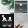 60Ml Empty Hand Sanitizer Gel Bottle Soap Liquid Clear Squeezed Pet Sub Travel Drop Delivery 2021 Packing Bottles Office School Business I