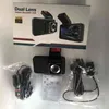 Full HD P Dash Cam Video Kaydedici Sürüş Ön ve Arka Araba Kayıt Gece Geniş Açılı Dashcam Video Griffier Araba DVR J220601