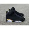 Top lançado autêntico 6 DMP 6S sapatos de basquete preto ouro preto 23 retro ct4954-007 de alta qualidade homens mulheres esportes sapatilhas com