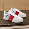 New Designer Shoes Sneakers Men Women Couple Sneaker Punk Low Top Chaussures Print Splicing Trendy Genuine Leather Skateboard Shoes