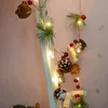 Christmas Decorations String Light Indoor Decorative LED Ornament With Pine Corn Decors For Home ShopsChristmas DecorationsChristmas