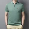 Рубашки для гольфа для мужчин лето с коротки