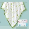 Детские одеяло полотенце Baby хлопок 6 слоев марлевой ванны полотенце младенческий мультфильм животные печать покрытые одеялами 37 стилей по морю BBA13115