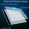 A3/A4/A5 Graphics Tablets Three Level Dimmable Led Light Copy Drawing Board Pad Tracing Light Box Eye Protection Easier for Diamond Painting Toy