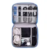 Seyahat Elektroniği Kablo Çanta Taşınabilir Dijital USB Gadget Organizer Şarj Cihazı Kabloları Kozmetik Fermuar Depolama Korosu Kılıf Aksesuarları Malzemeleri Hy0450