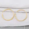 Hoop & Huggie Earrings 2022 Trend Batch Flower Double Line Earings Fashion Jewelry Exaggeration Big Ear Ring Trends AccessoriesHoop Kirs22