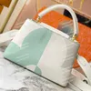 Luxury Designer Bags Crossbody Bag Handbags Purses Shoulder Womens Fashion Graceful Leather Pochette Clutch Lady Purse Green White Messenger