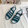 Sandaler Mode Non-Slip Womans Skor 2022 Sommar Plus Storlek 41 Kvinnor Blandade Färger Slipper Slides Ladies Casual Beach Tofflor