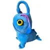 Hoogwaardige blauwe zee beest plushie pop zacht gevulde pluche speelgoed film figuur pluche speelgoedcadeaus